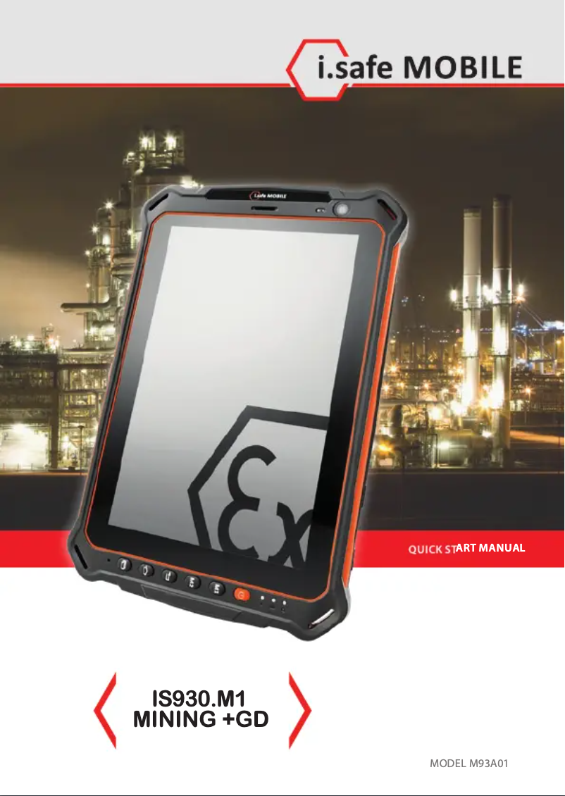 Image de la première page du manuel de l'appareil IS930.M1