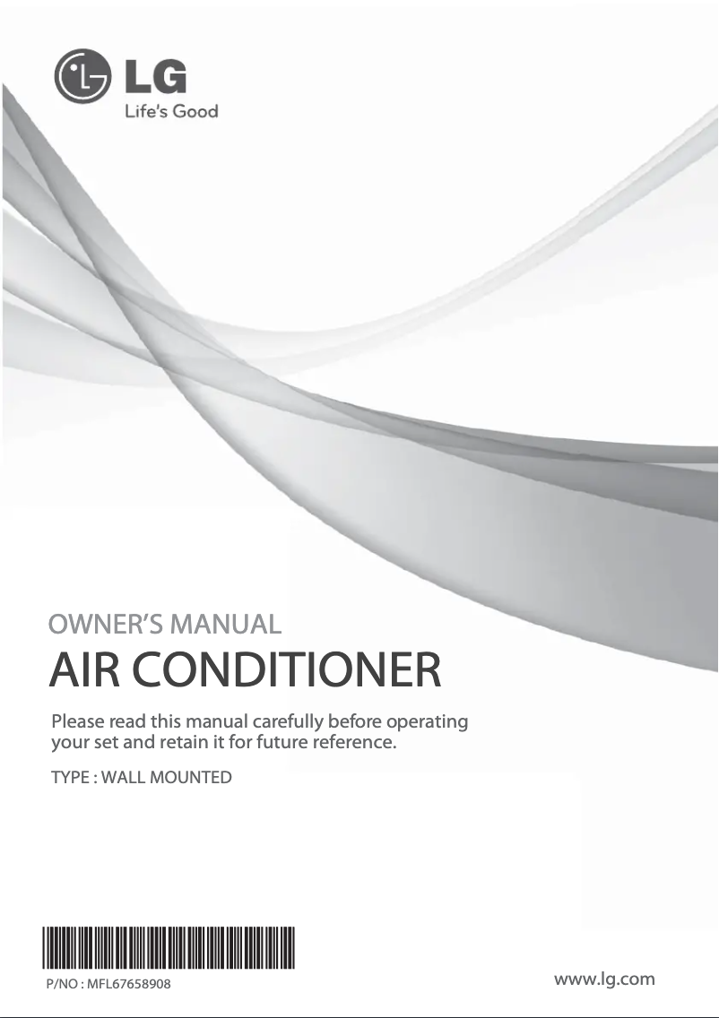 Page 1 de la notice Manuel utilisateur LG HSN24ISI