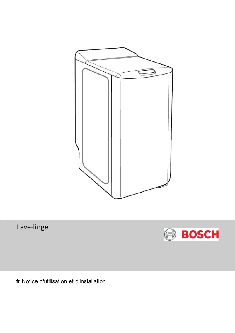 Image de la première page du manuel de l'appareil WOT24254FF