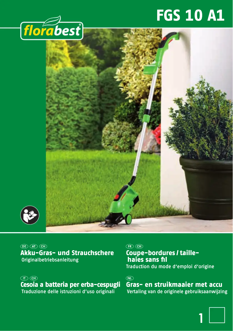 Page 1 of the manual User Manual Florabest FGS 10 A1