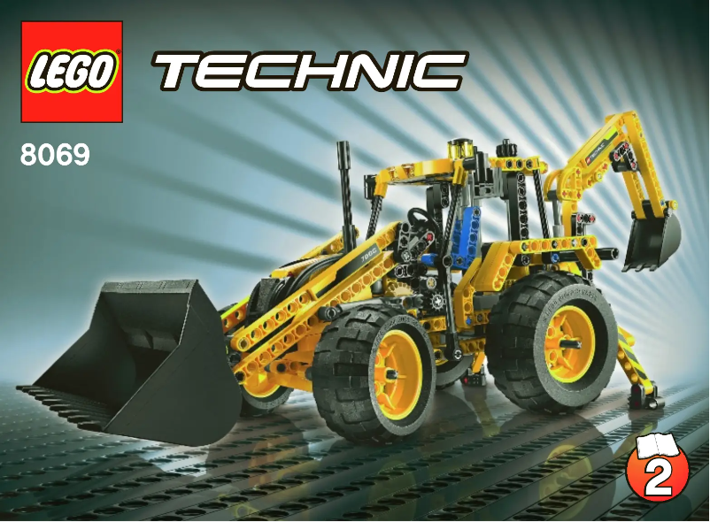 Page n°1 - Manuel utilisateur Lego Technic 8069