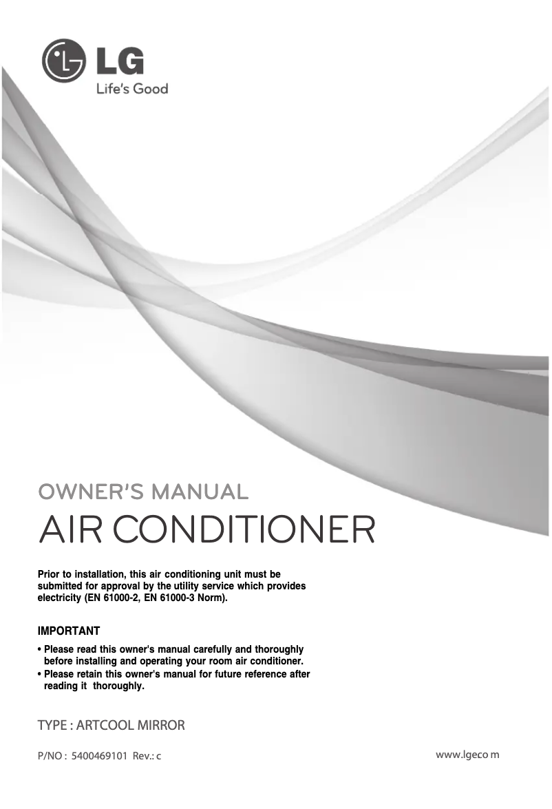 Page 1 de la notice Manuel utilisateur LG KSUH2468VM0