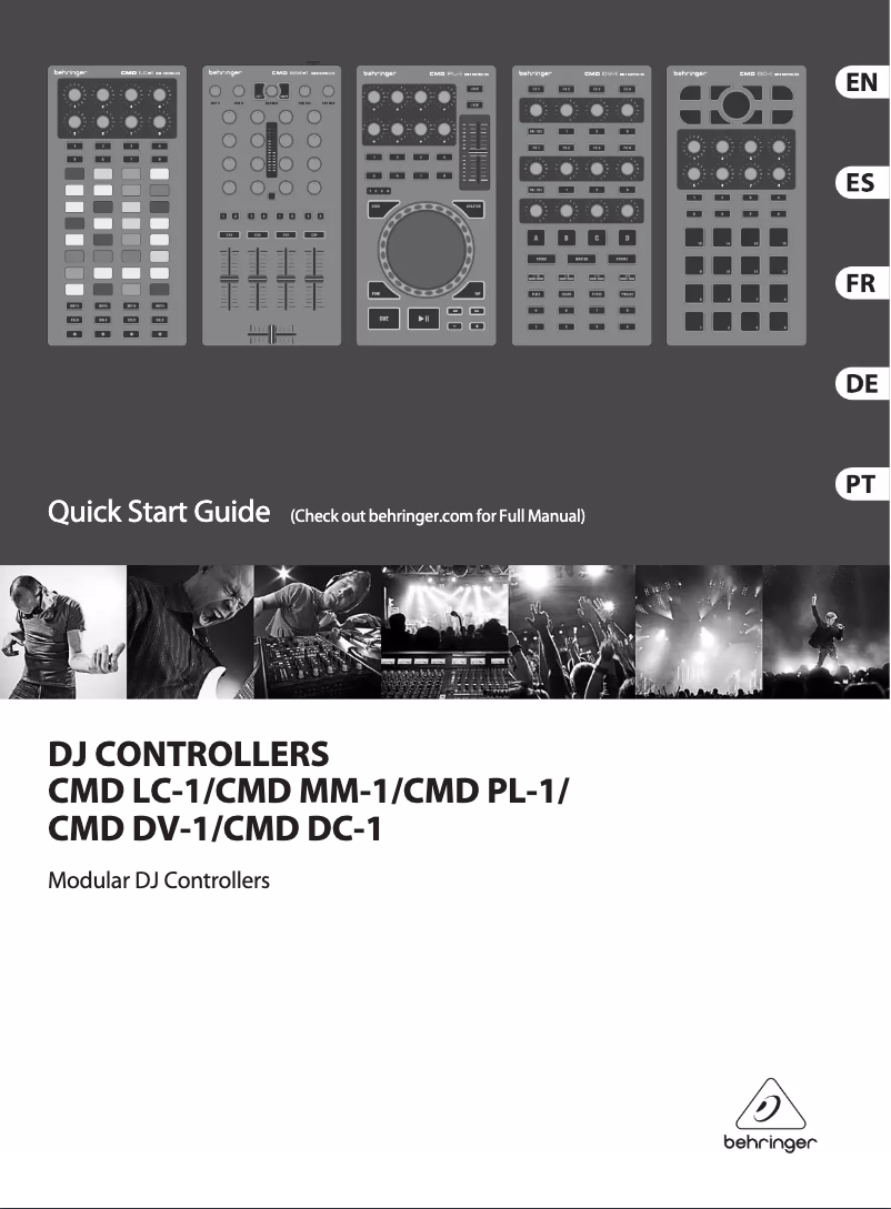 Página 1 del manual Manual de usuario Behringer CMD PL-1