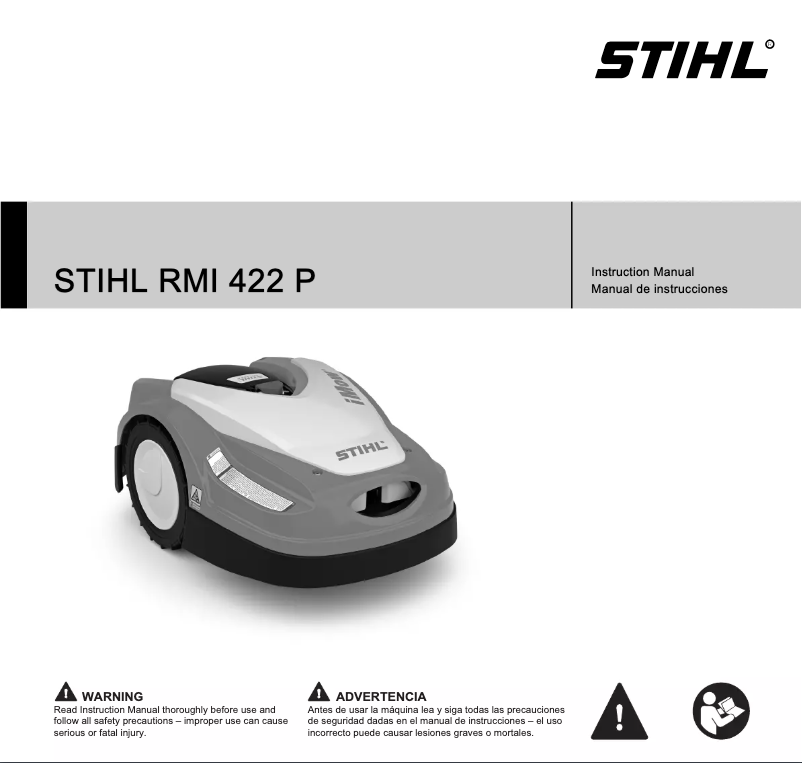 Page 1 de la notice Manuel utilisateur Stihl iMow RMI 422 P