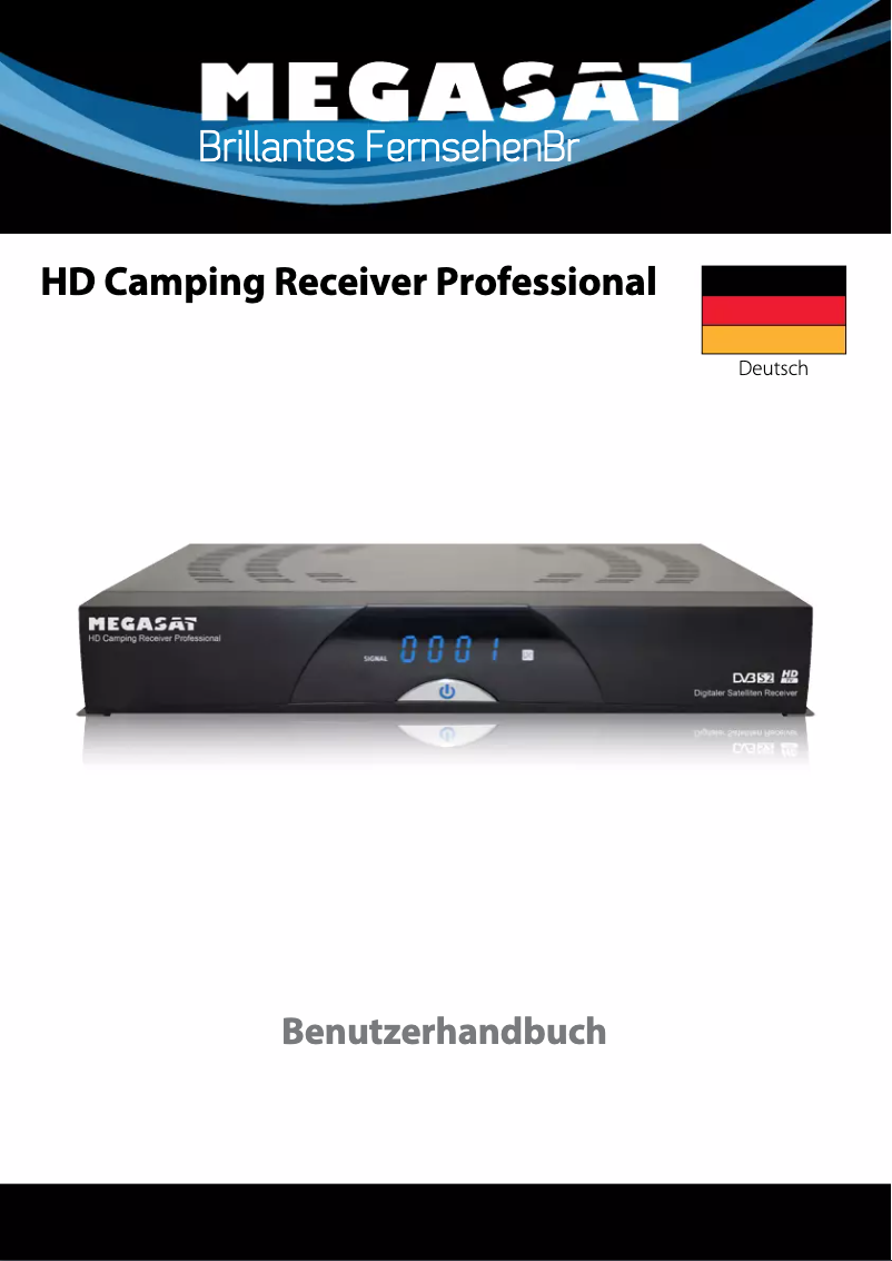 Image de la première page du manuel de l'appareil HD Camping Receiver Professional