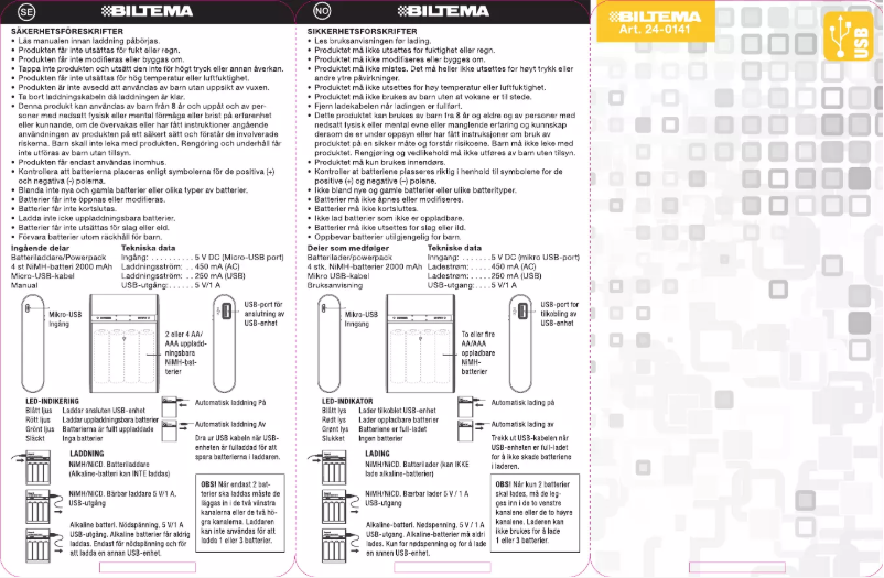 Image de la première page du manuel de l'appareil 24-0141