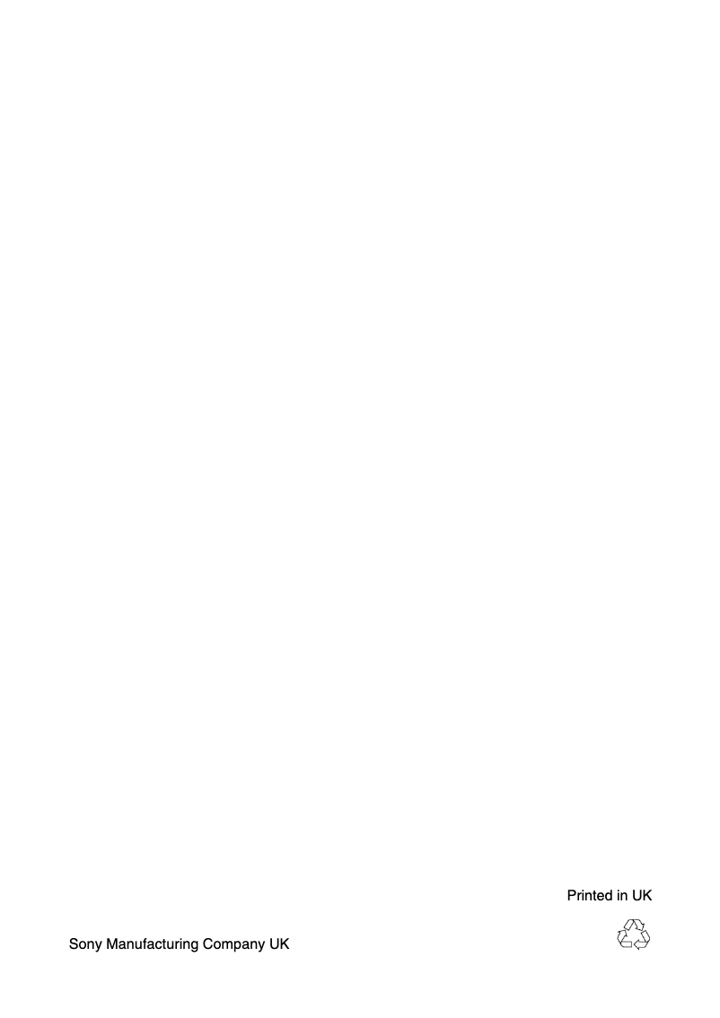 Image de la première page du manuel de l'appareil KV-28DX30U