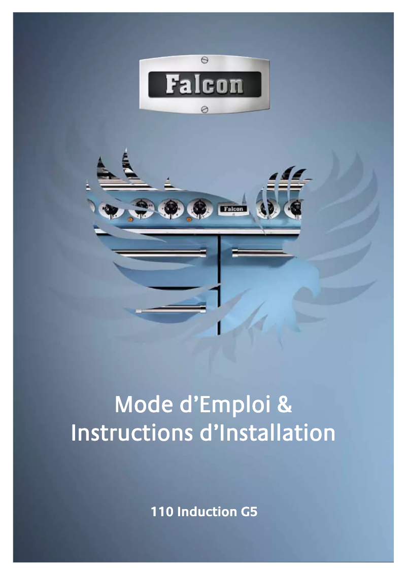 Page n°1 - Manuel utilisateur Falcon 110 Induction G5