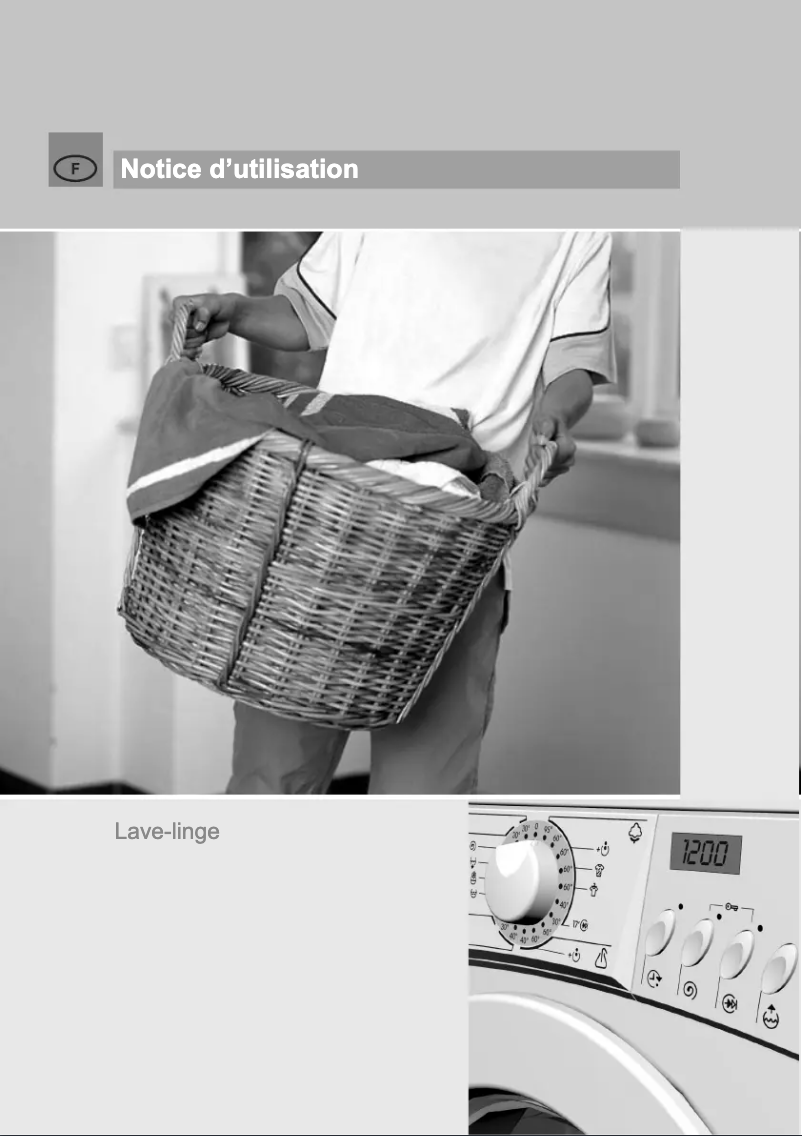 Page 1 de la notice Manuel utilisateur Gorenje WA 72145