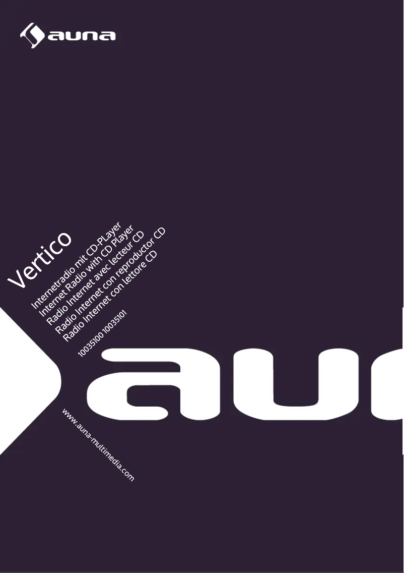 Image de la première page du manuel de l'appareil Vertico