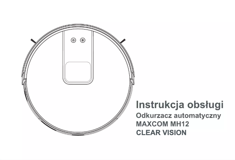 Image de la première page du manuel de l'appareil MH12 Clear Vision