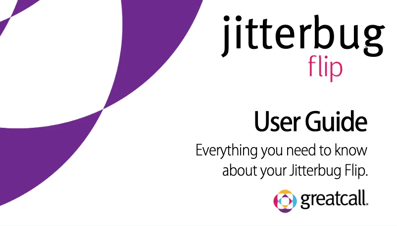 Page n°1 - Manuel utilisateur Jitterbug Flip