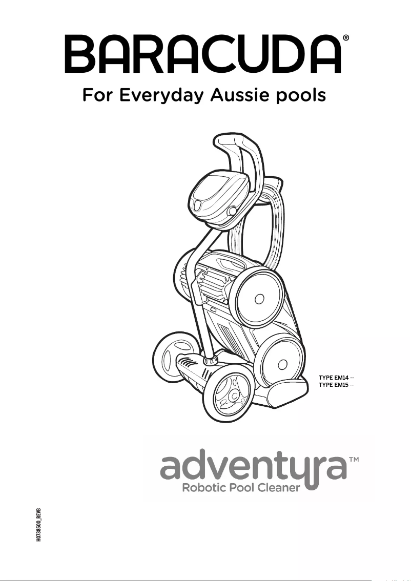 Image de la première page du manuel de l'appareil Adventura