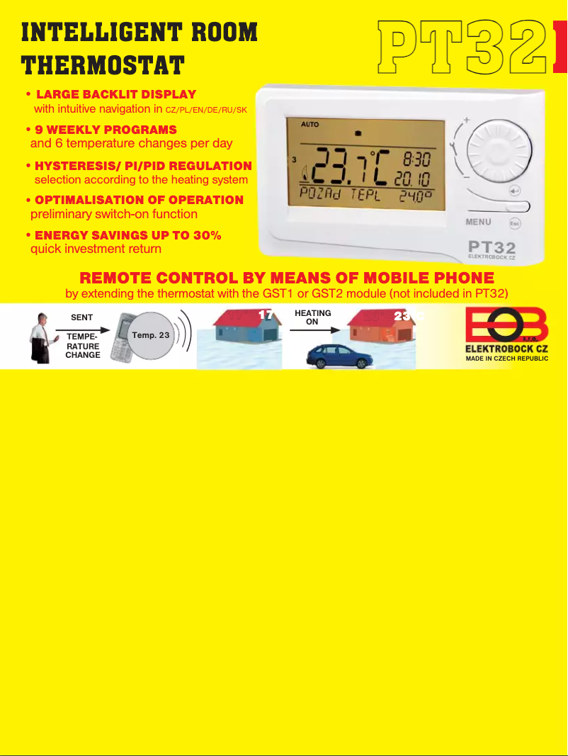 Image de la première page du manuel de l'appareil PT32