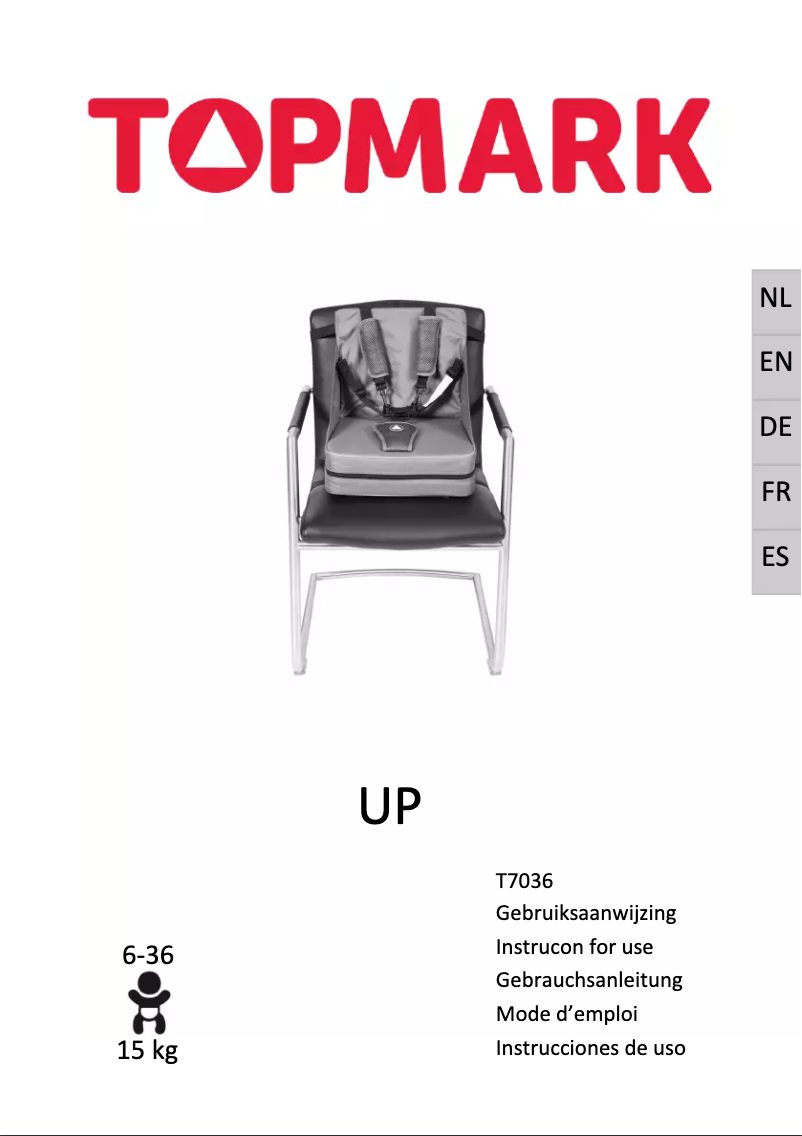 Page 1 de la notice Manuel utilisateur Topmark Up T7036