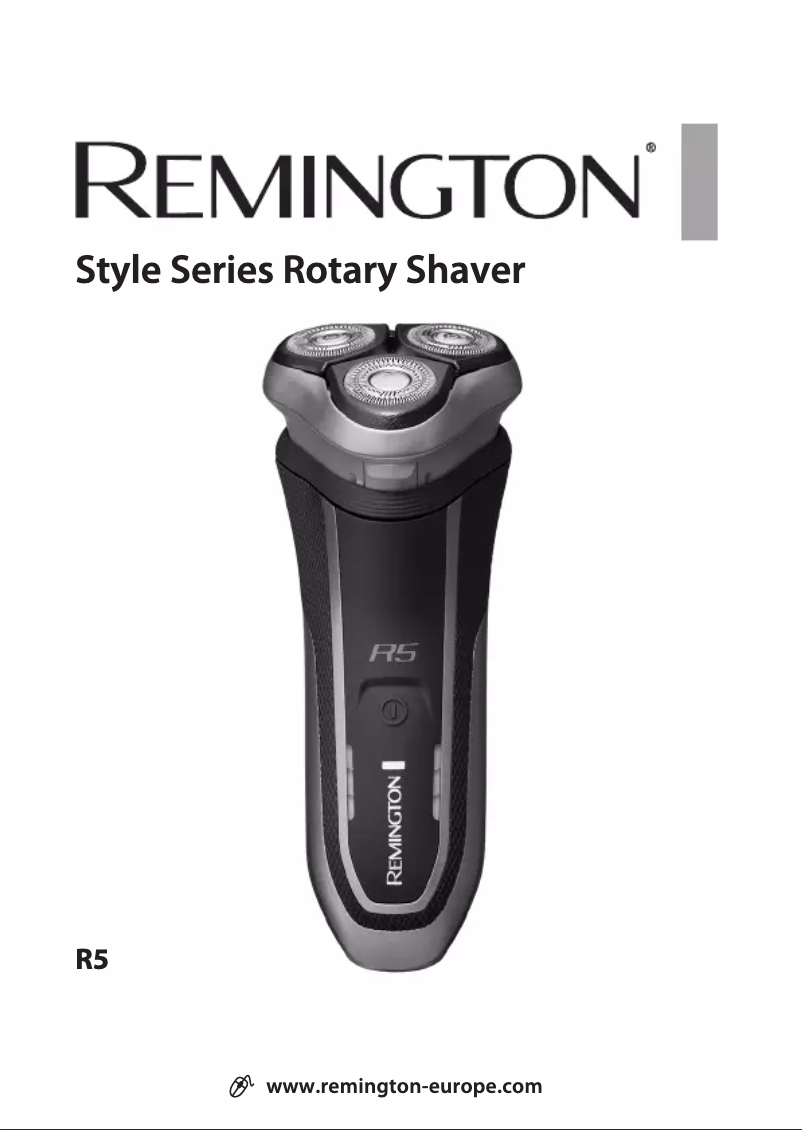Page 1 de la notice Manuel utilisateur Remington R5 R5000