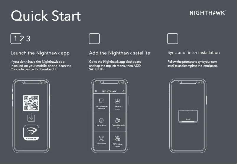 Página 1 del manual Guía de instalación Netgear Nighthawk MS90