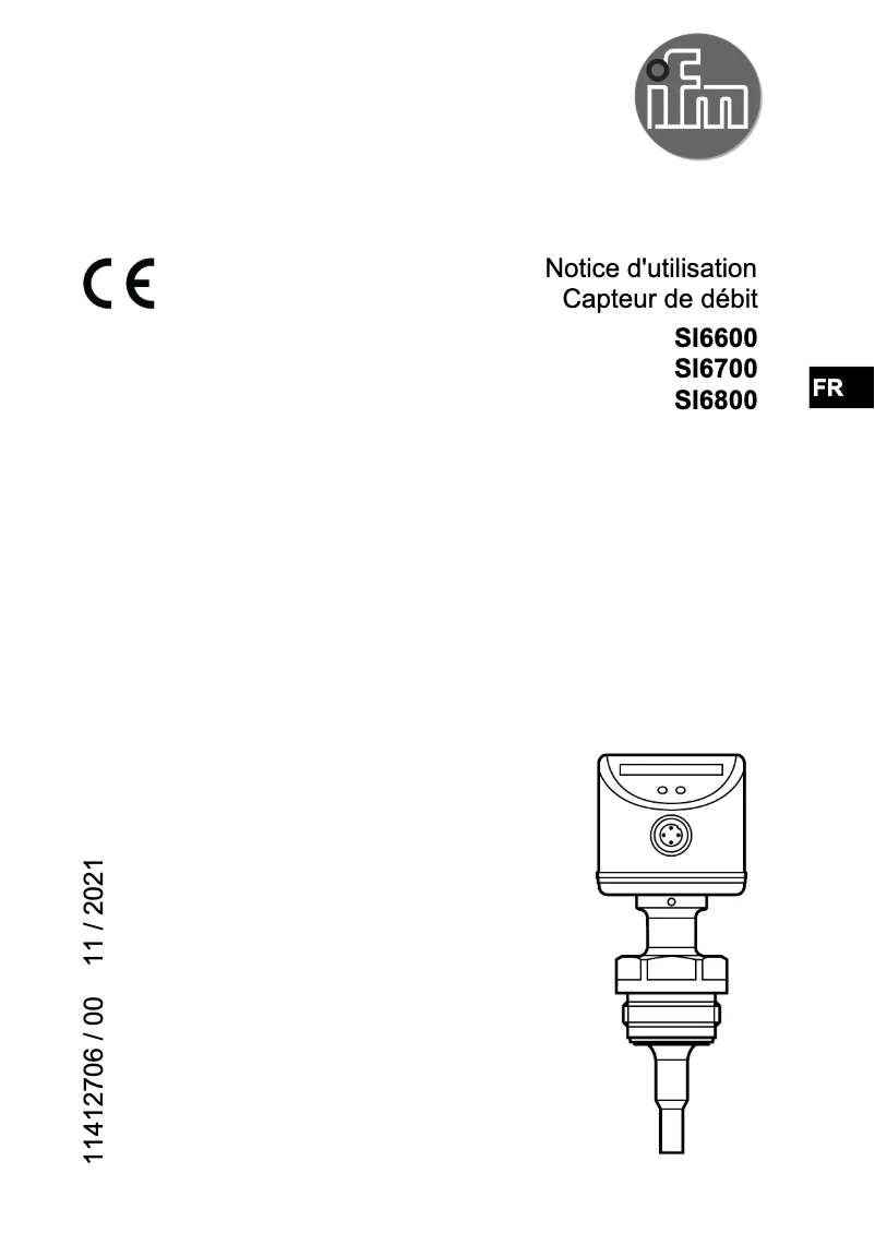 Page n°1 - Manuel utilisateur IFM SI6700