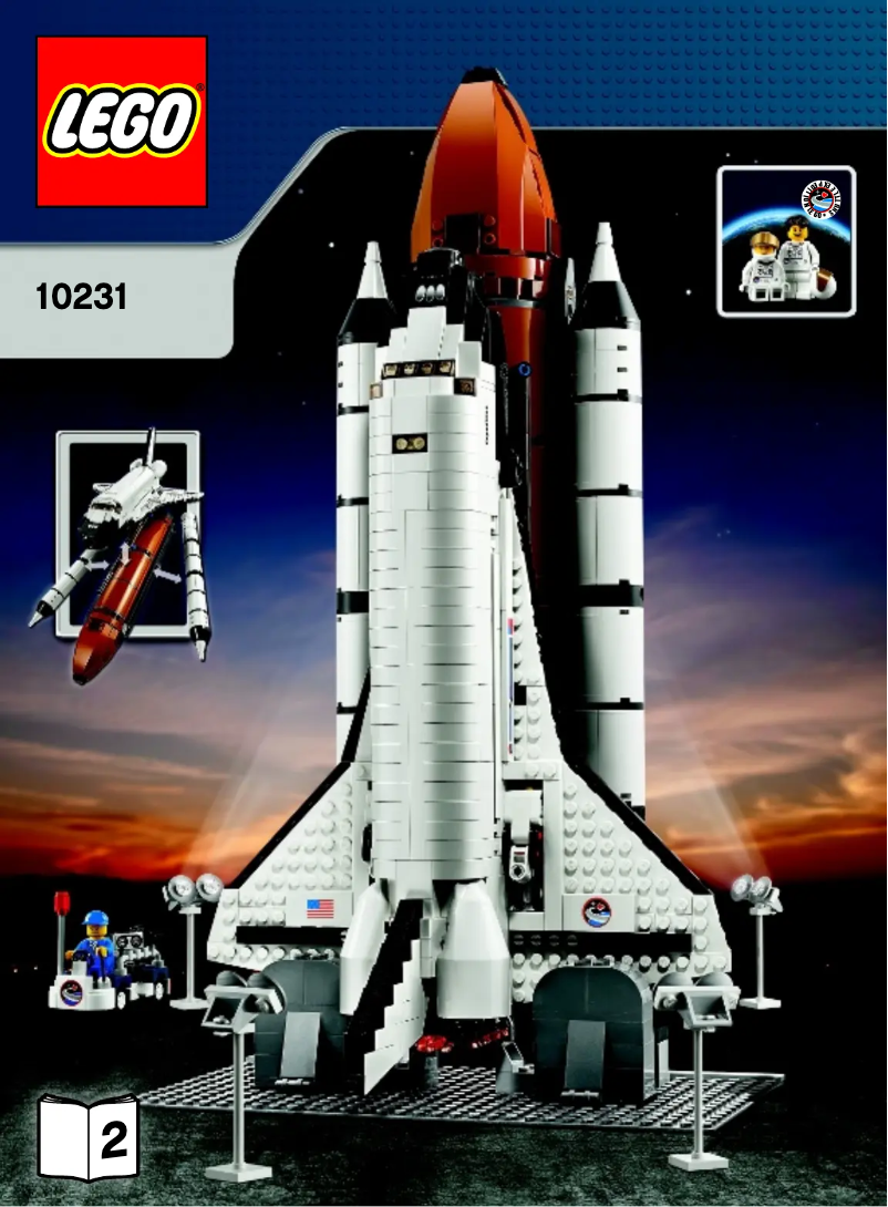 Page n°1 - Manuel utilisateur Lego Creator Expert 10231