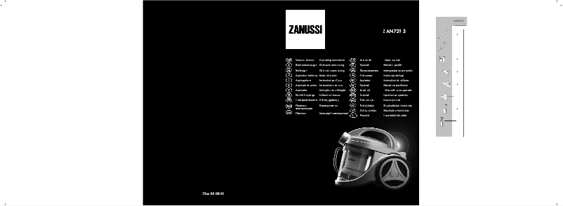 Page n°1 - Manuel utilisateur Zanussi ZAN 7293