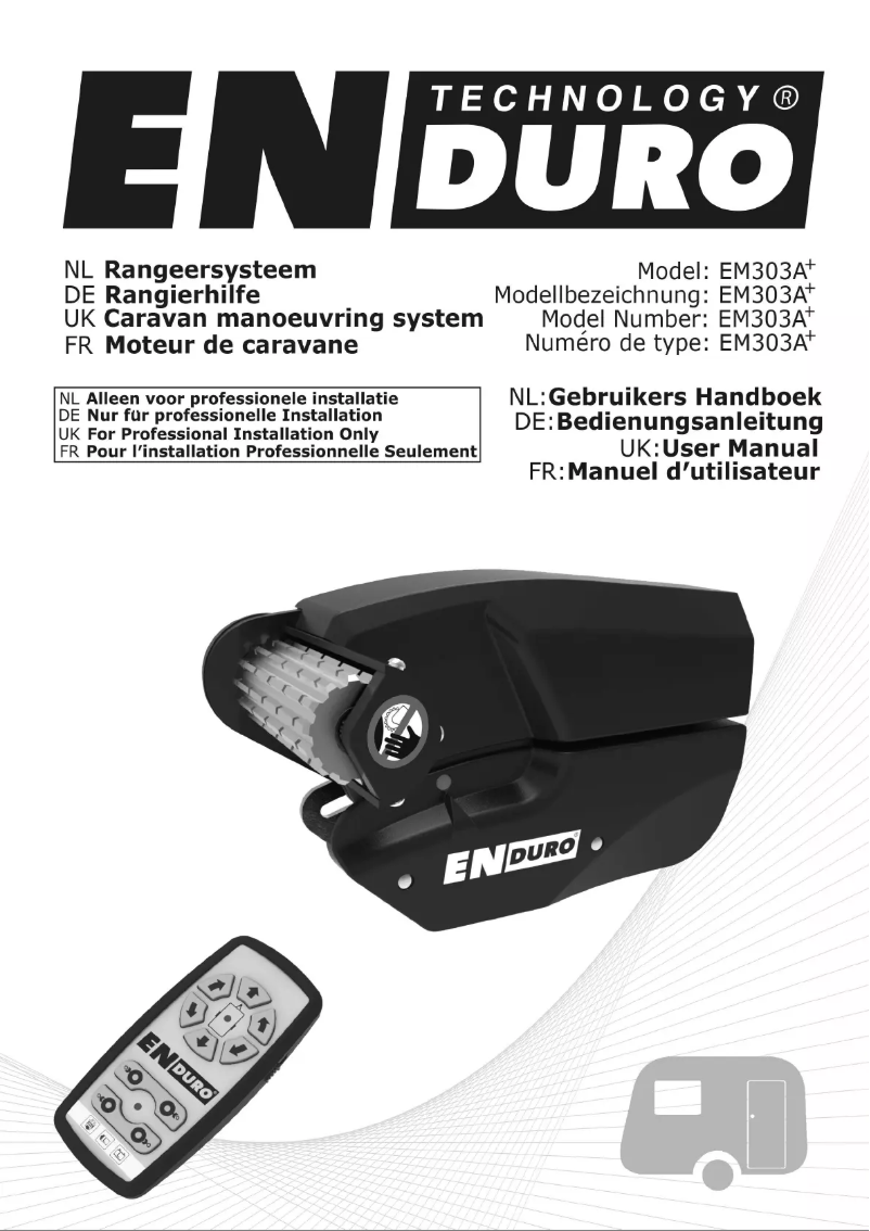 Page n°1 - Manuel utilisateur Enduro EM303A+