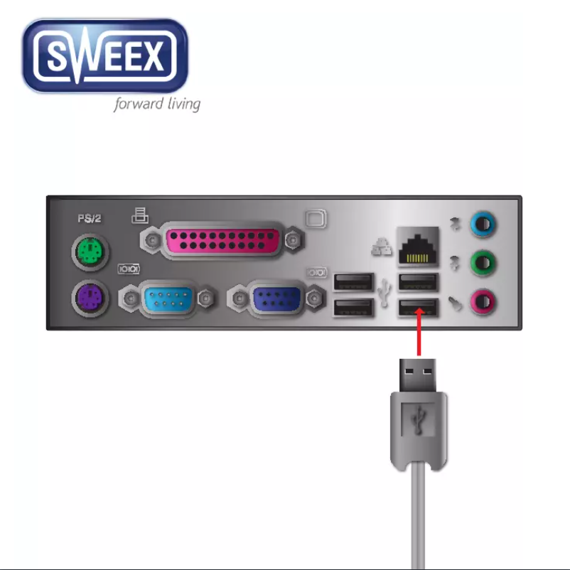 Página 1 del manual Manual de usuario Sweex MI153