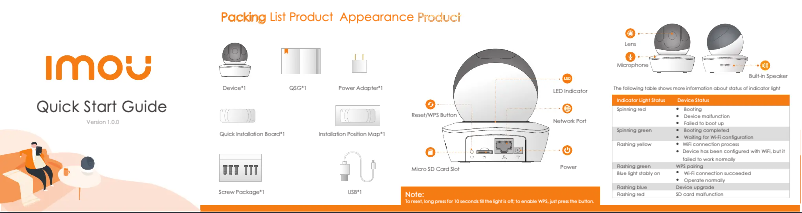 Página 1 del manual Manual de usuario Imou Ranger Pro Z 4MP