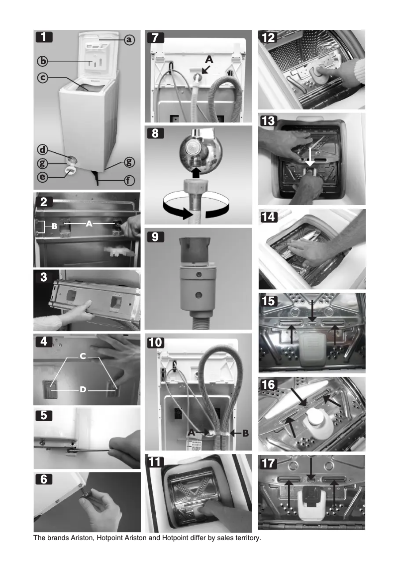 Page n°1 - Manuel utilisateur Hotpoint Ariston WMTG 722 H FR