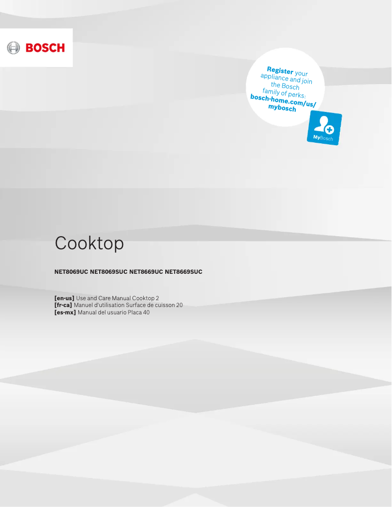 Página 1 del manual Manual de usuario Bosch NET8069SUC