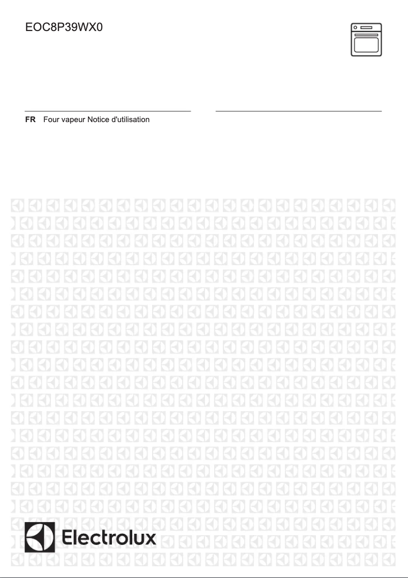 Page 1 de la notice Manuel utilisateur Electrolux EOC8P39WX0