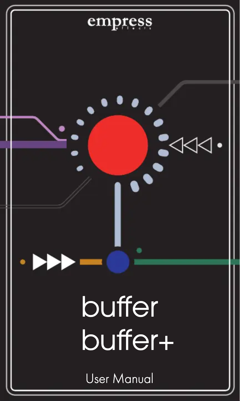 Image de la première page du manuel de l'appareil Buffer+