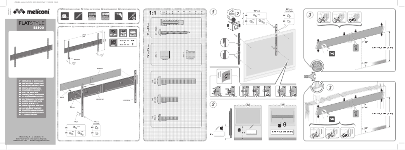 Image de la première page du manuel de l'appareil Flatstyle ES800