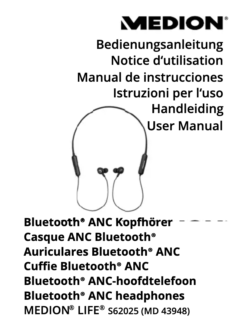 Page 1 de la notice Manuel utilisateur Medion LIFE S62025 (MD 43948)