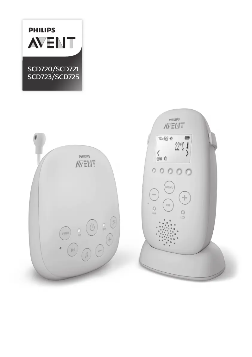 Página 1 del manual Manual de usuario Philips AVENT SCD721