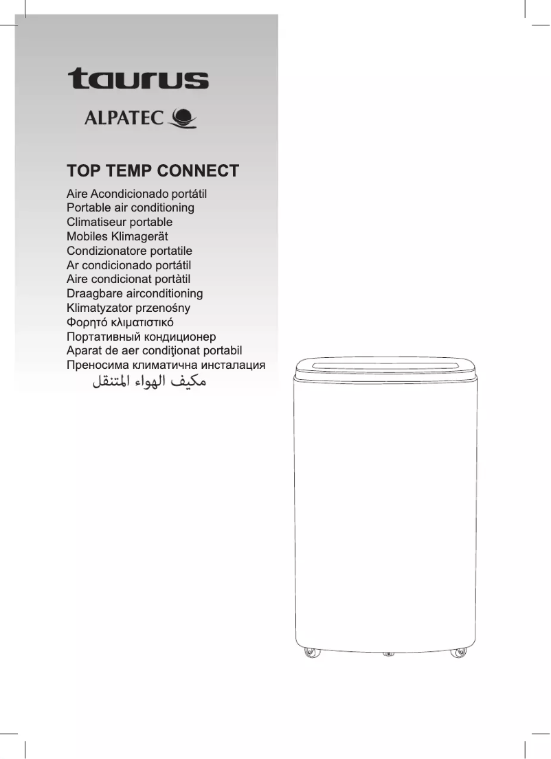 Page n°1 - Manuel utilisateur Taurus Top Temp Connect