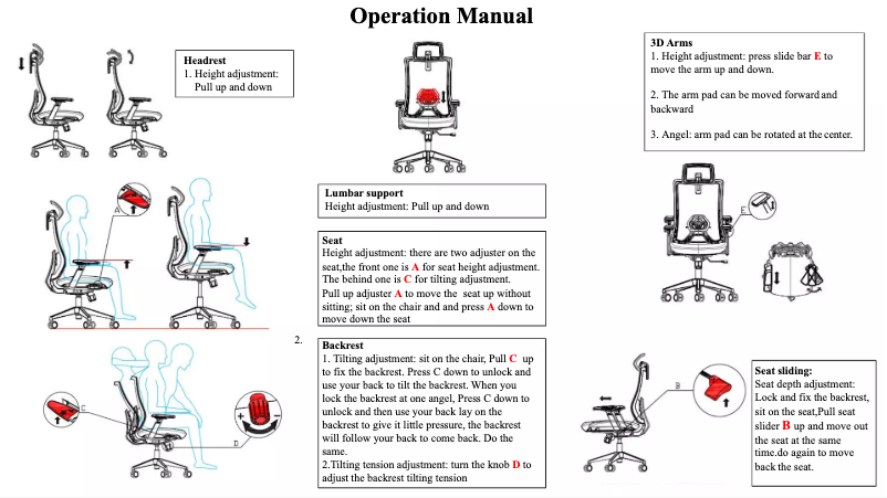 Página 1 del manual Manual de usuario Euroseats Verona