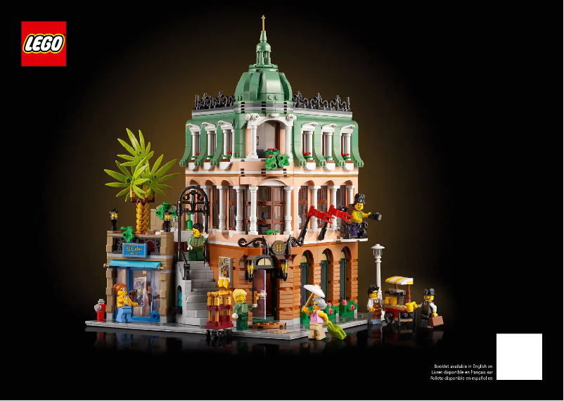 Page n°1 - Manuel utilisateur Lego Icons 10297