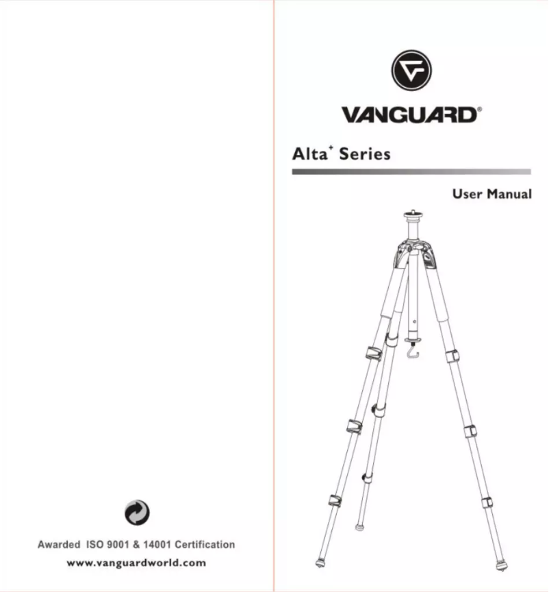 Page 1 de la notice Manuel utilisateur Vanguard Alta+ 235AP