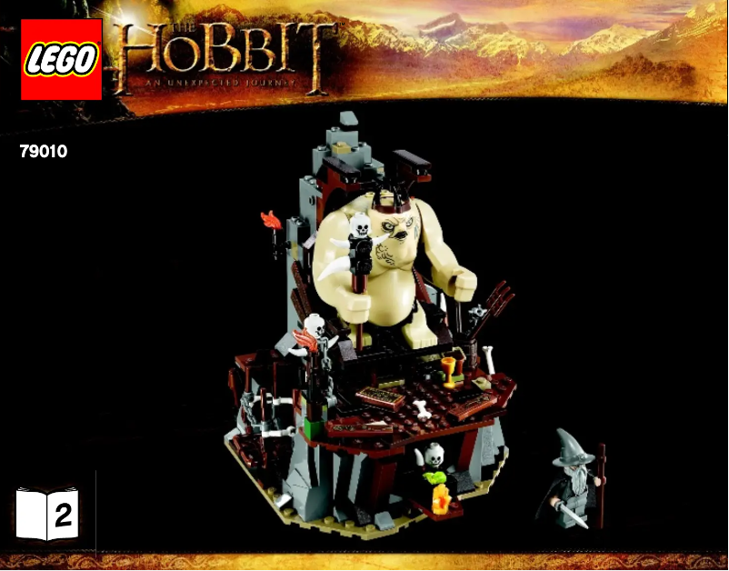 Page n°1 - Manuel utilisateur Lego The Goblin King Battle