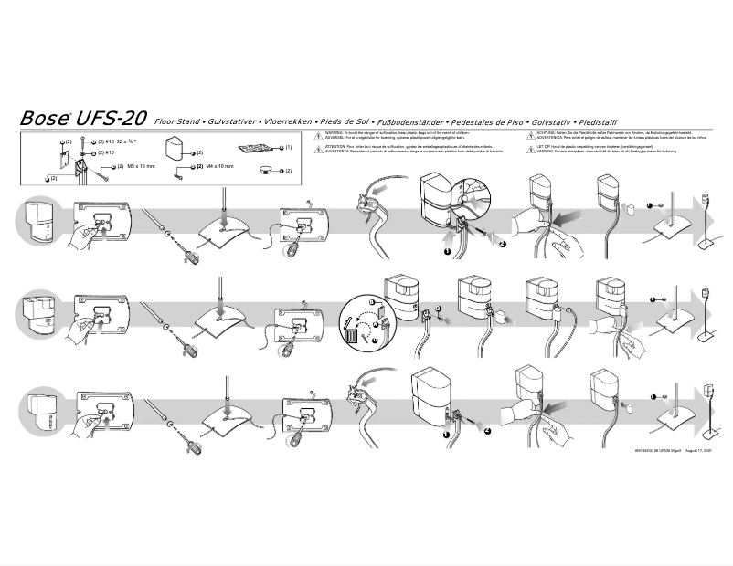 Image de la première page du manuel de l'appareil UFS 20 Series II