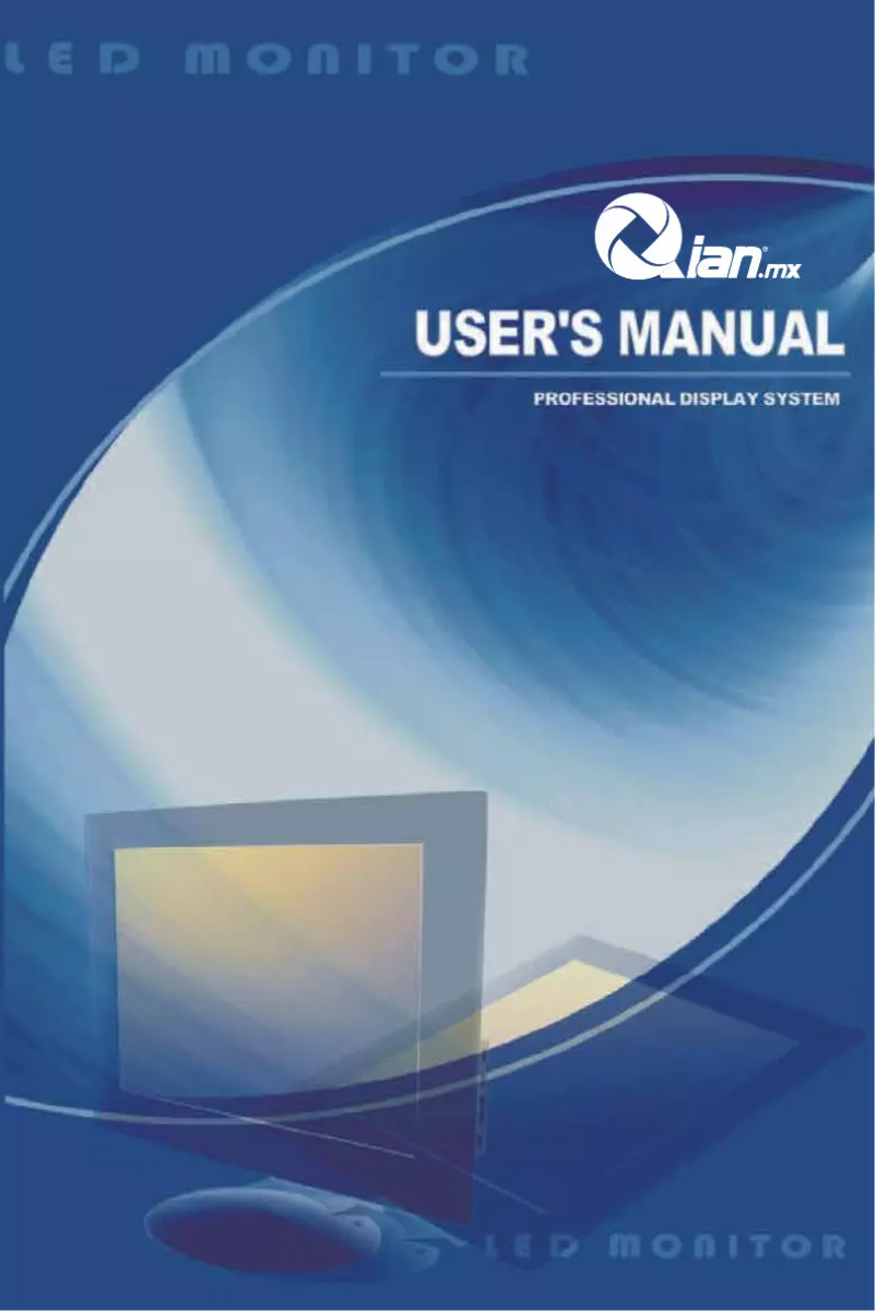 Image de la première page du manuel de l'appareil QM2328001