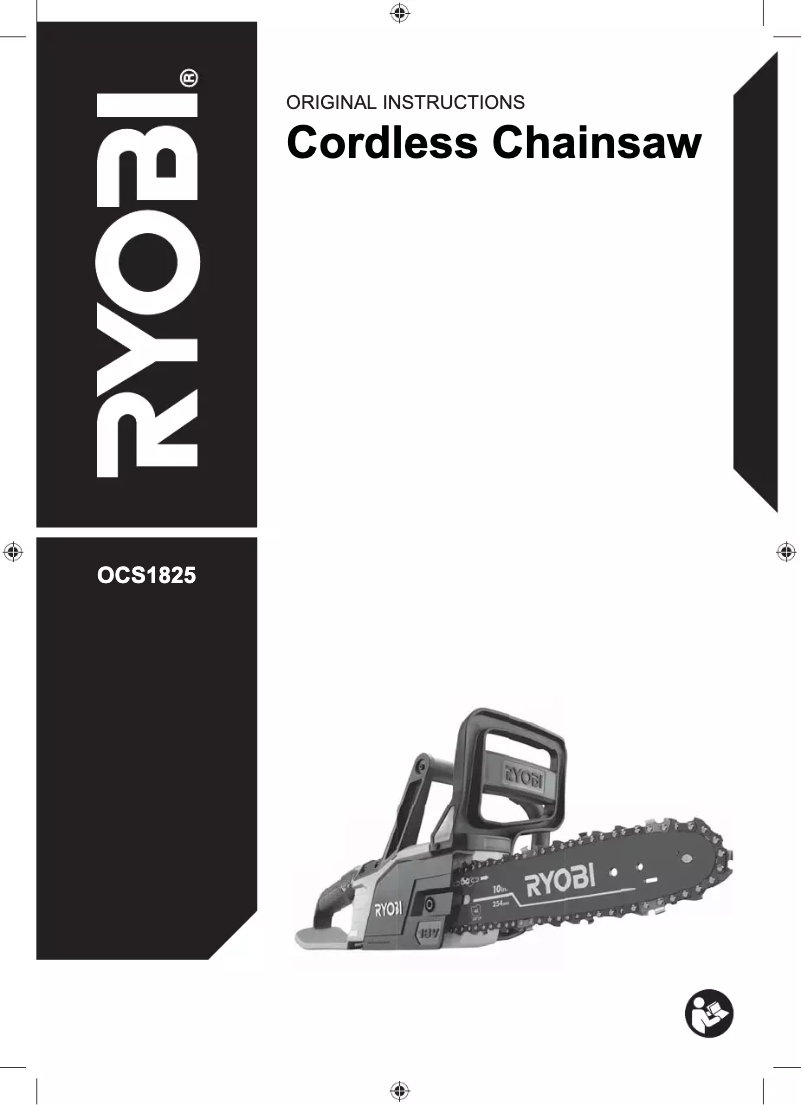 Page n°1 - Manuel utilisateur RYOBI One+ OCS1825