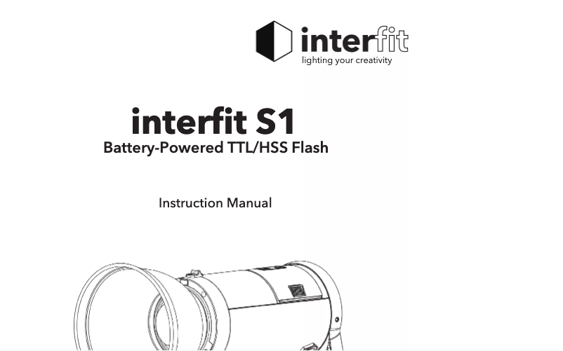 Page 1 de la notice Manuel utilisateur Interfit S1