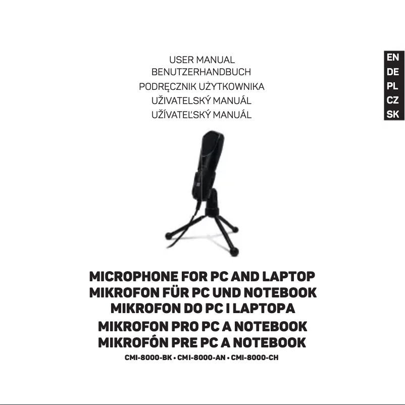 Página 1 del manual Manual de usuario Connect IT CMI-8000-AN