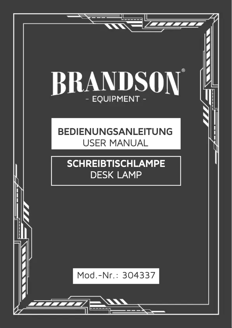 Page n°1 - Manuel utilisateur Brandson 304337