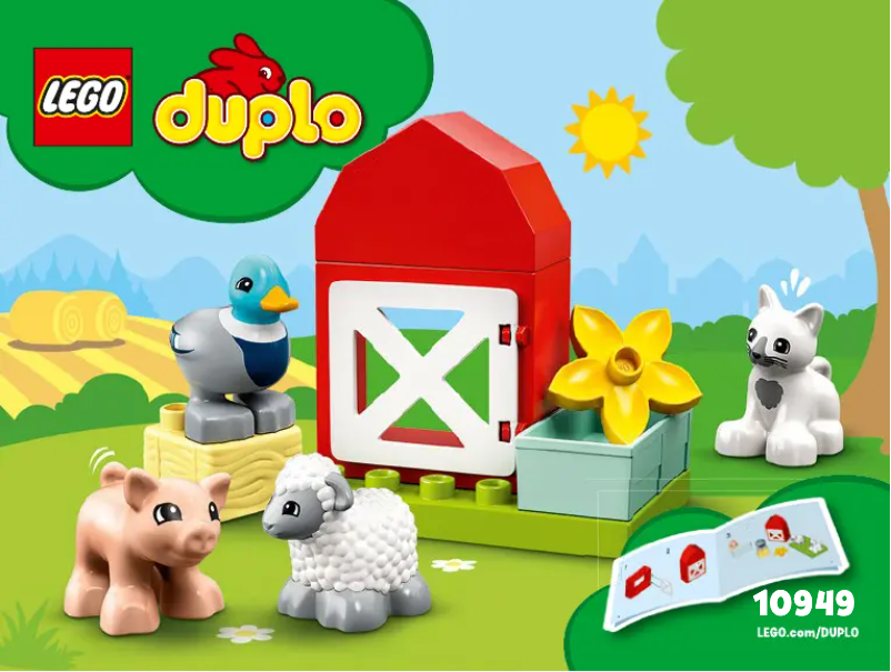 Page 1 of the manual User Manual Lego Duplo 10949