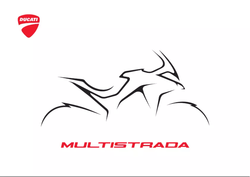 Page 1 de la notice Manuel utilisateur Ducati Multistrada V2 S Travel (2024)
