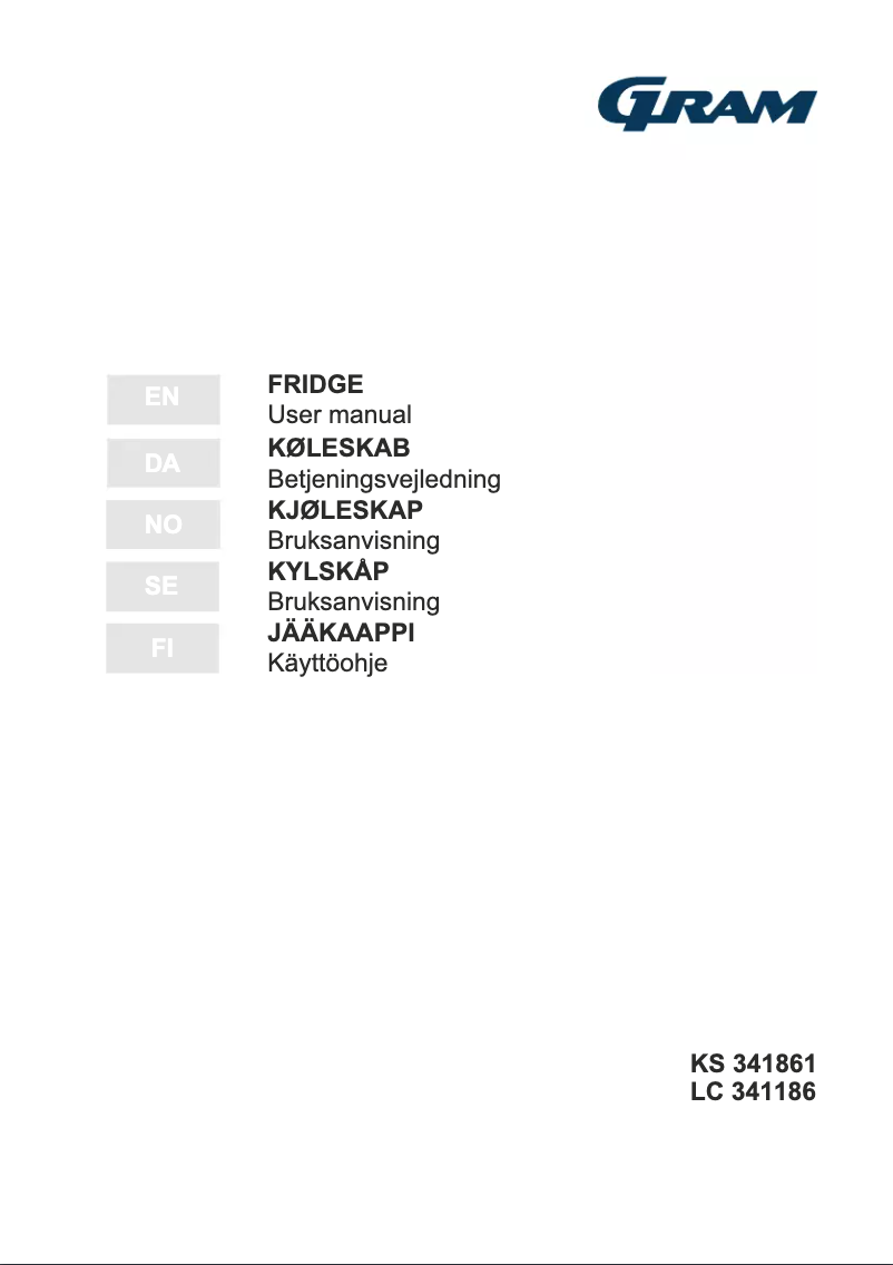 Página 1 del manual Manual de usuario Gram LC 341186