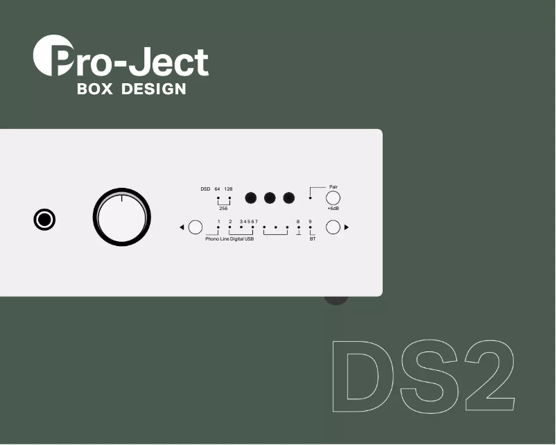 Page n°1 - Brochure Pro-Ject Head Box DS2 B