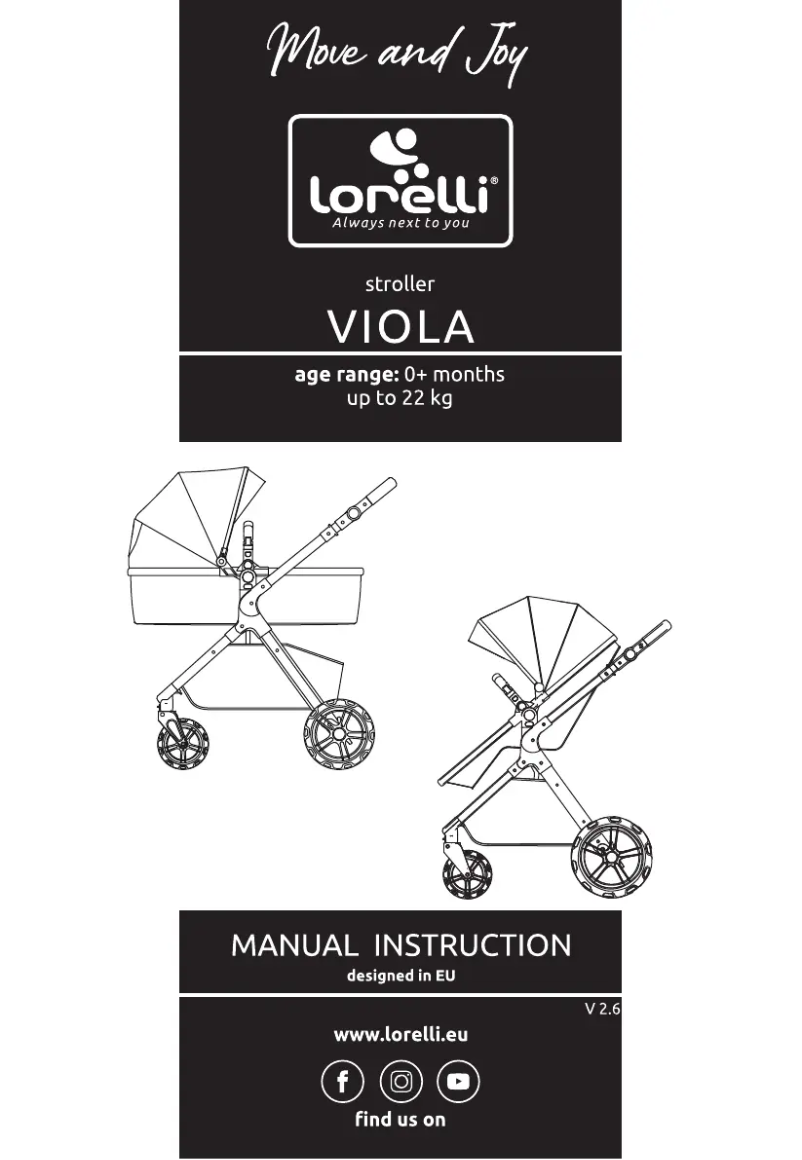 Page n°1 - Manuel utilisateur Lorelli Viola
